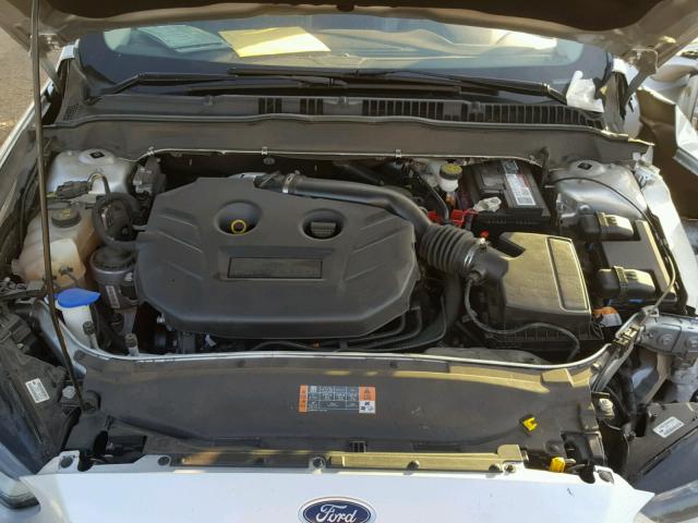 3FA6P0K93FR297488 - 2015 FORD FUSION TIT SILVER photo 7