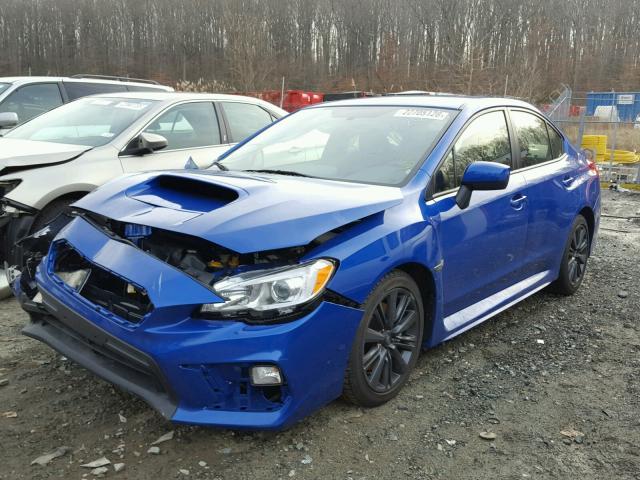 JF1VA1A61J9807433 - 2018 SUBARU WRX BLUE photo 2