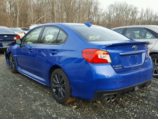 JF1VA1A61J9807433 - 2018 SUBARU WRX BLUE photo 3