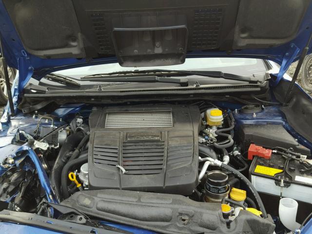 JF1VA1A61J9807433 - 2018 SUBARU WRX BLUE photo 7