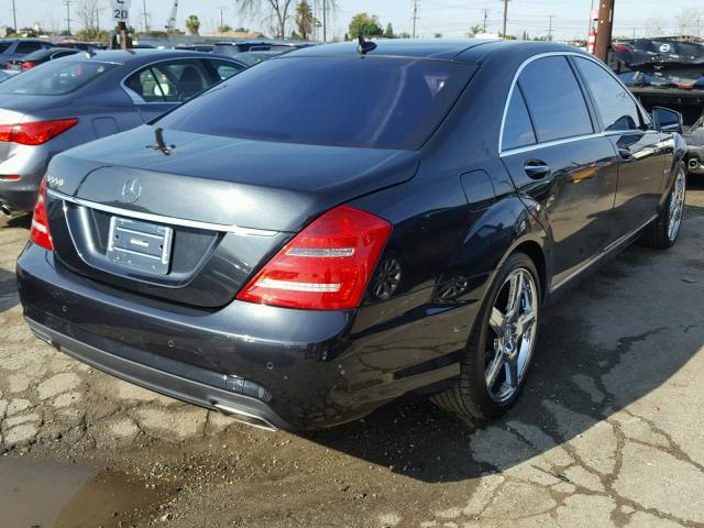 WDDNG7DB4CA425666 - 2012 MERCEDES-BENZ S 550 BLACK photo 4