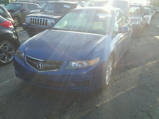 JH4CL96876C000752 - 2006 ACURA TSX BLUE photo 2