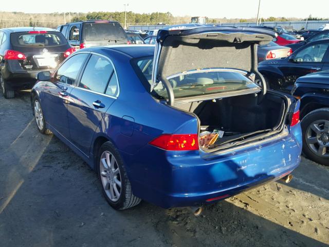 JH4CL96876C000752 - 2006 ACURA TSX BLUE photo 3