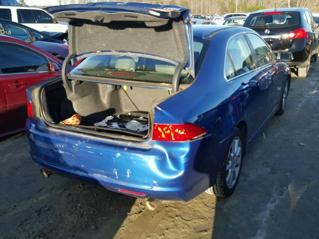 JH4CL96876C000752 - 2006 ACURA TSX BLUE photo 4