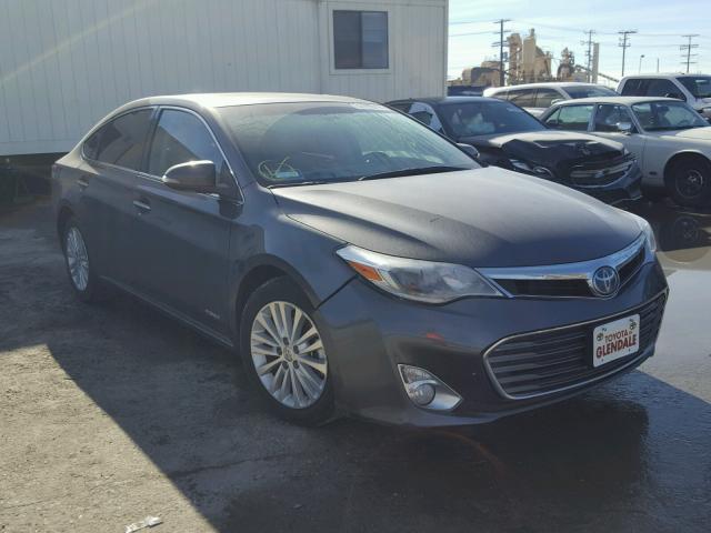 4T1BD1EB5EU035609 - 2014 TOYOTA AVALON HYB GRAY photo 1