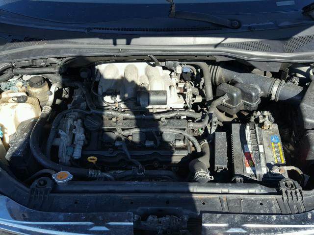 5N1BV28U57N120026 - 2007 NISSAN QUEST S GRAY photo 7