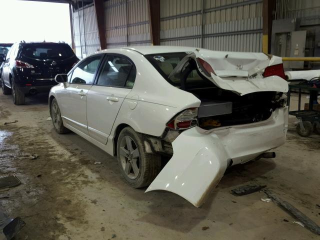 1HGFA16826L010757 - 2006 HONDA CIVIC EX თეთრი ფოტო 3