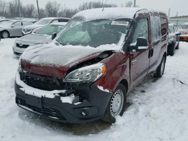 ZFBERFAT4G6B04673 - 2016 RAM PROMASTER 栗色 照片 2