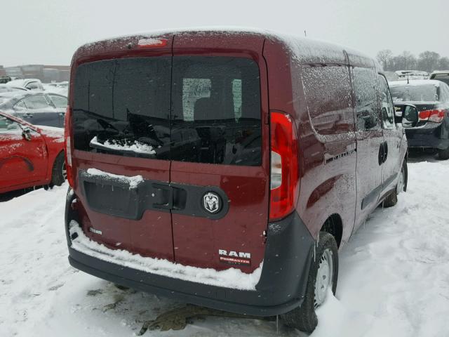 ZFBERFAT4G6B04673 - 2016 RAM PROMASTER 栗色 照片 4