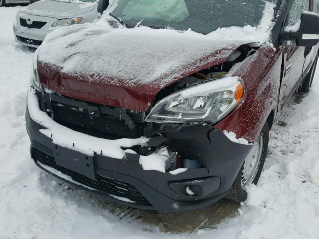 ZFBERFAT4G6B04673 - 2016 RAM PROMASTER 栗色 照片 9