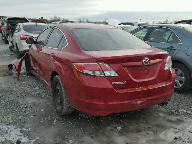 1YVHP81H695M47931 - 2009 MAZDA 6 I RED photo 3