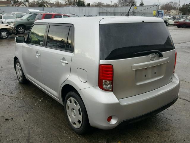 JTLZE4FE3DJ047109 - 2013 TOYOTA SCION XB SILVER photo 3