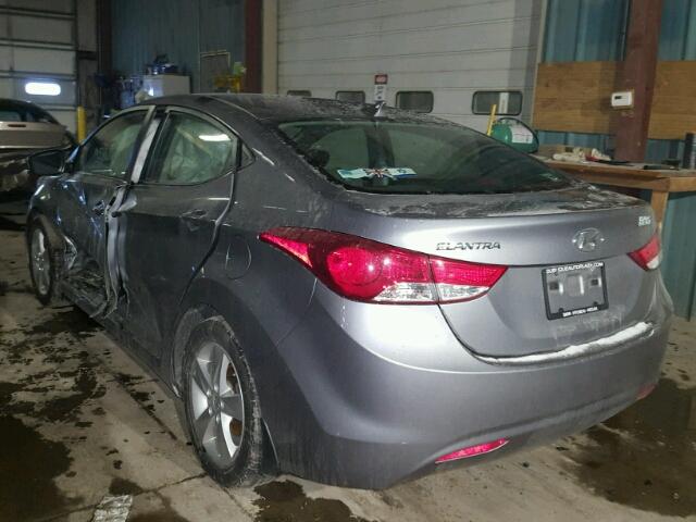 KMHDH4AE7DU729604 - 2013 HYUNDAI ELANTRA GL CHARCOAL photo 3