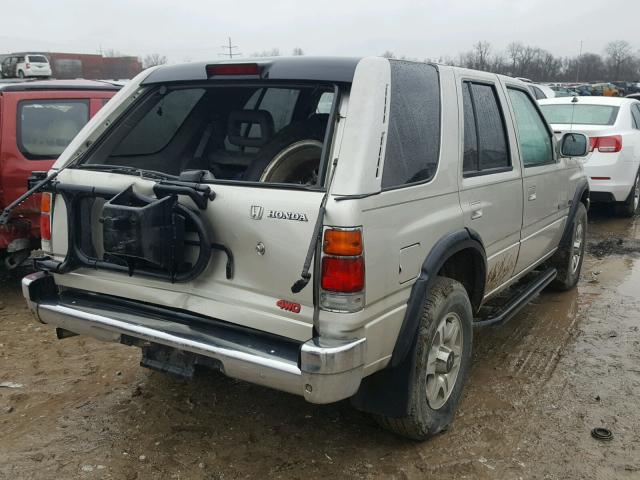 4S6CM58V8T4405358 - 1996 HONDA PASSPORT E GRAY photo 4