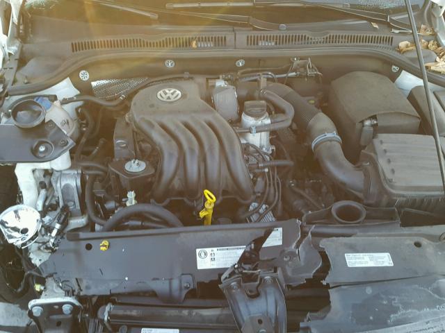 3VW2K7AJ4EM377287 - 2014 VOLKSWAGEN JETTA BASE 白色 照片 7