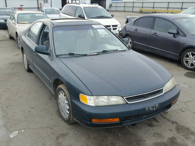 1HGCD5663VA090502 - 1997 HONDA ACCORD EX GREEN photo 1