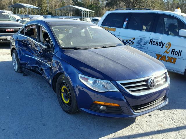 WVWEU73CX9E523938 - 2009 VOLKSWAGEN CC BLUE photo 1