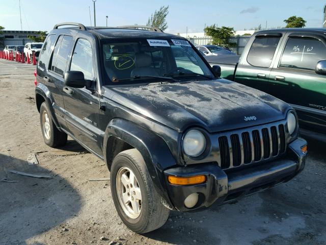 1J4GK58K83W649164 - 2003 JEEP LIBERTY LI BLACK photo 1