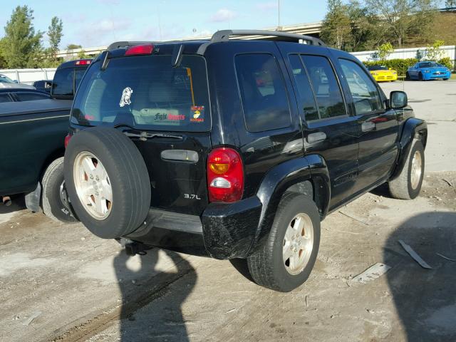 1J4GK58K83W649164 - 2003 JEEP LIBERTY LI BLACK photo 4