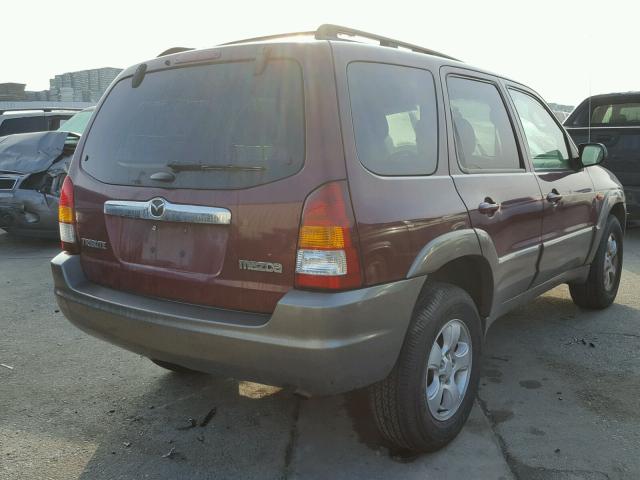 4F2YZ04114KM29301 - 2004 MAZDA TRIBUTE LX TWO TONE photo 4