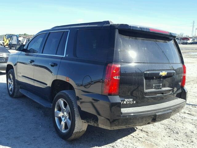 1GNSCBKC8FR145933 - 2015 CHEVROLET TAHOE C150 BLACK photo 3