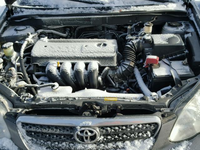 2T1BR30E88C865490 - 2008 TOYOTA COROLLA CE GRAY photo 7