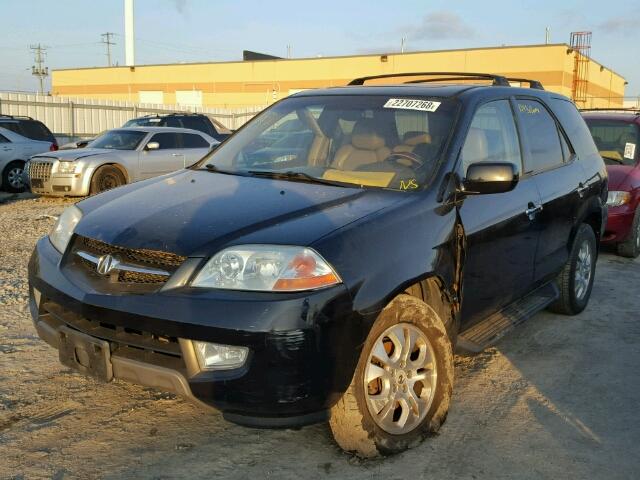 2HNYD18833H511364 - 2003 ACURA MDX TOURIN BLACK photo 2