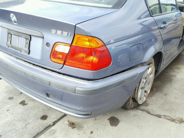 WBAAM333XXCA80464 - 1999 BMW 323I BLUE photo 9