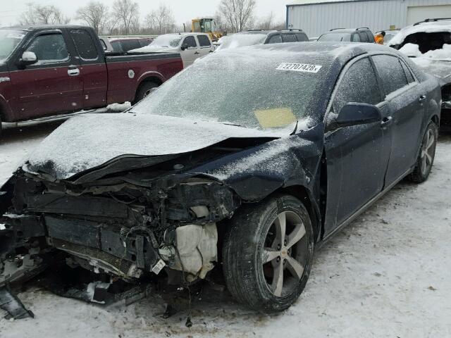 1G1ZC5E12BF216986 - 2011 CHEVROLET MALIBU 1LT BLUE photo 2