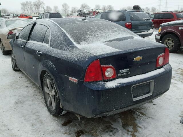 1G1ZC5E12BF216986 - 2011 CHEVROLET MALIBU 1LT BLUE photo 3