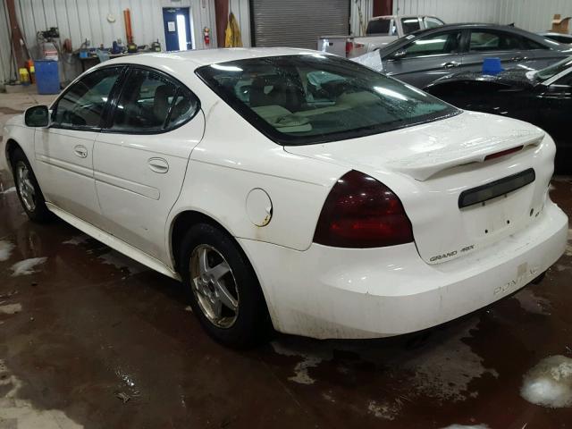 2G2WS522941369261 - 2004 PONTIAC GRAND PRIX WHITE photo 3