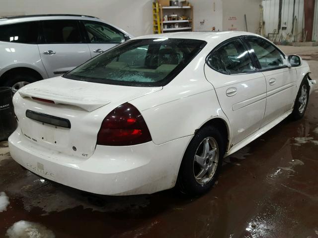 2G2WS522941369261 - 2004 PONTIAC GRAND PRIX WHITE photo 4
