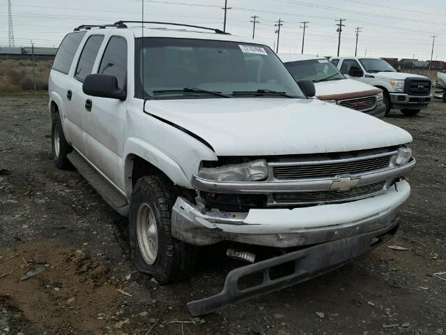 3GNFK16T7YG213053 - 2000 CHEVROLET SUBURBAN K WHITE photo 1