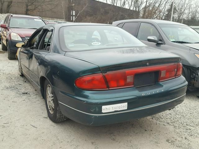 2G4WB52K5Y1115026 - 2000 BUICK REGAL LS GREEN photo 3