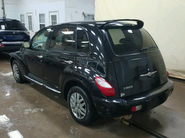 3A8FY68837T500952 - 2007 CHRYSLER PT CRUISER BLACK photo 3