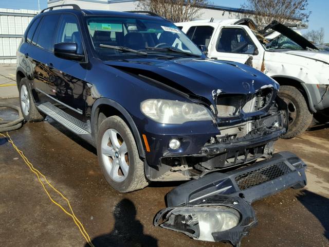 5UXFE43578L001469 - 2008 BMW X5 3.0I BLUE photo 1