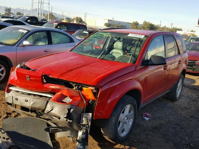 5GZCZ53494S896161 - 2004 SATURN VUE RED photo 2