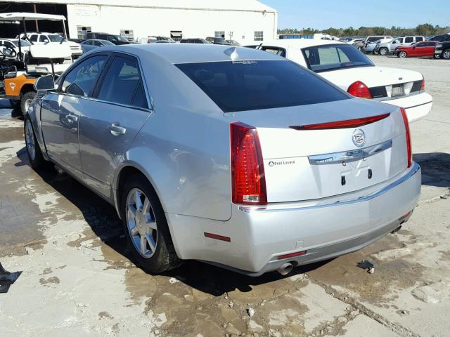 1G6DF577090151226 - 2009 CADILLAC CTS SILVER photo 3