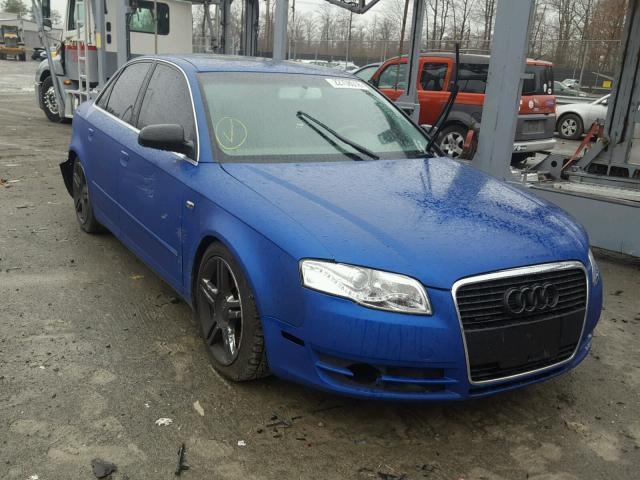 WAUDF78E47A026241 - 2007 AUDI A4 2.0T QU BLUE photo 1