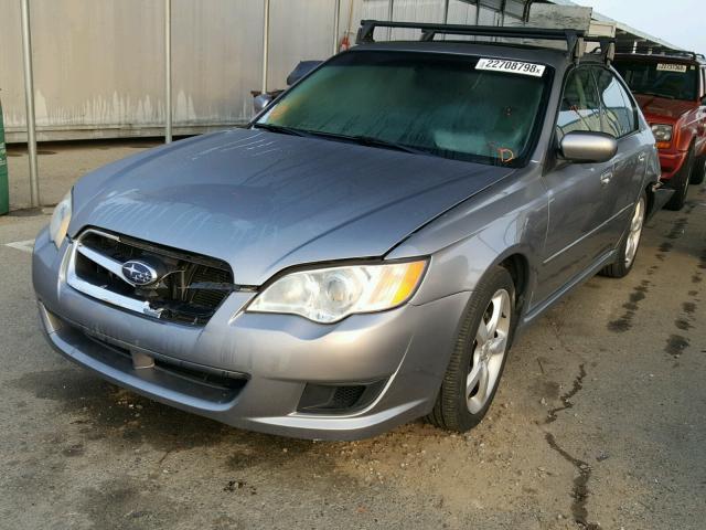 4S3BL616097216828 - 2009 SUBARU LEGACY 2.5 GRAY photo 2