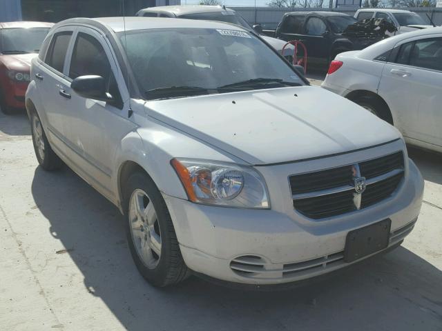 1B3HB48B67D287519 - 2007 DODGE CALIBER SX WHITE photo 1