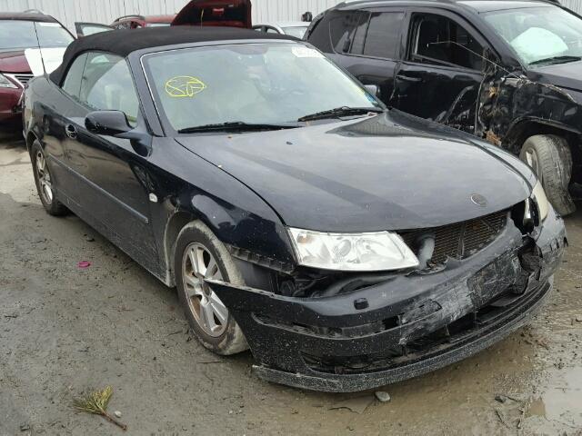 YS3FD79Y066106222 - 2006 SAAB 9-3 BASE BLACK photo 1