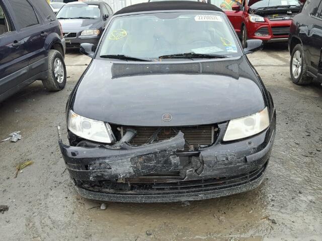 YS3FD79Y066106222 - 2006 SAAB 9-3 BASE BLACK photo 9