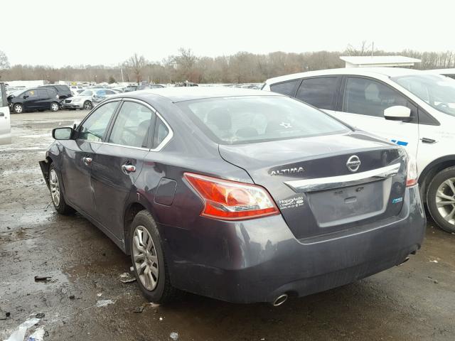 1N4AL3AP8DC260410 - 2013 NISSAN ALTIMA 2.5 GRAY photo 3