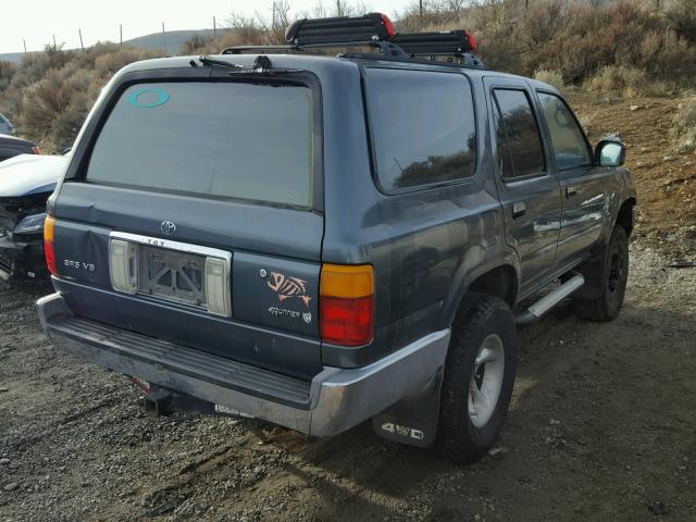 JT3VN39W7P0124961 - 1993 TOYOTA 4RUNNER VN GREEN photo 4