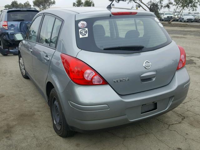 3N1BC1CP9AL428882 - 2010 NISSAN VERSA S SILVER photo 3