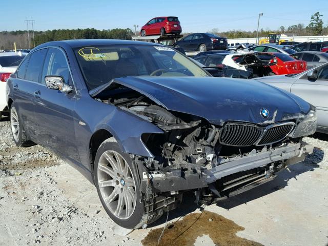 WBAHL83596DT04961 - 2006 BMW 750 I BLUE photo 1