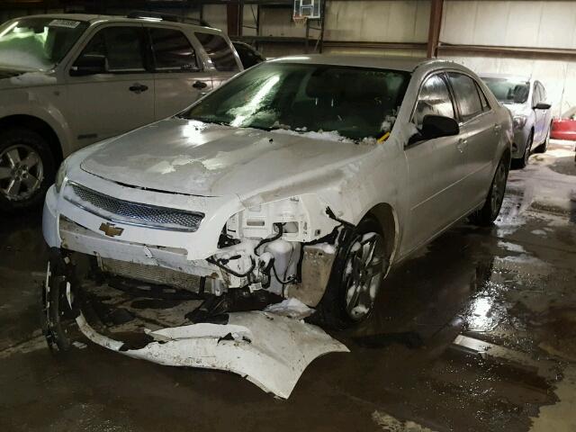 1G1ZA5EUXCF338612 - 2012 CHEVROLET MALIBU LS WHITE photo 2