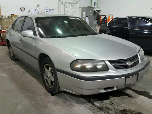 2G1WF52E359301527 - 2005 CHEVROLET IMPALA SILVER photo 1