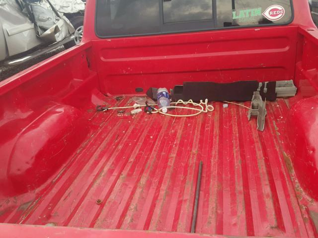 1FTYR10D42PA83136 - 2002 FORD RANGER RED photo 6